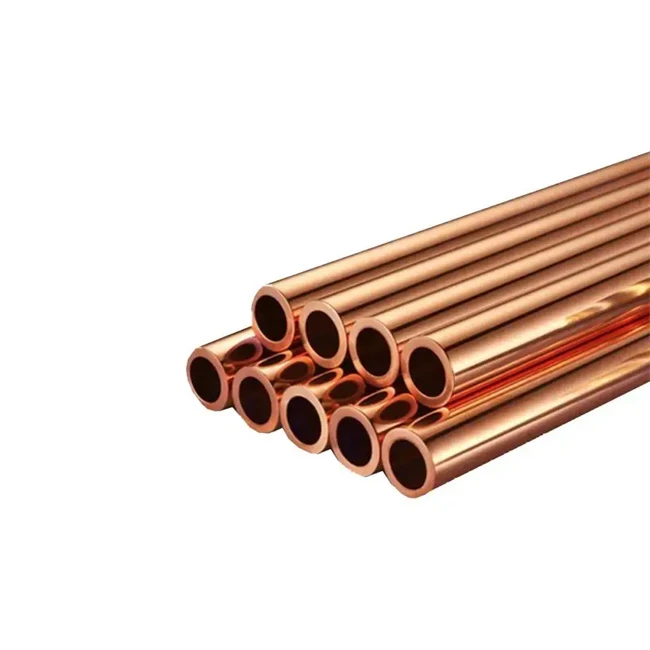 ท่อทองแดง C10200 ท่อทองแดงปราศจากออกซิเจนความบริสุทธิ์สูง